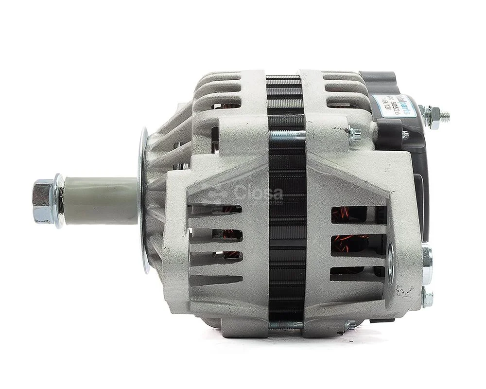 ALTERNADOR AUTOMOTRIZ DELCO 24SI SAEJ MACK VOLVO 180 4 TER 12V 160A GIRO DER A10902 / 8703 IMPORTADO