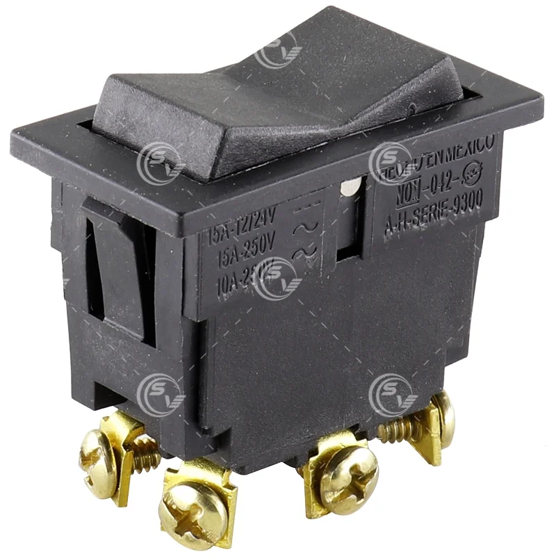 INTERRUPTOR DE TECLA 2 PASOS 6 TER 12-24V S93608 ARROW HART