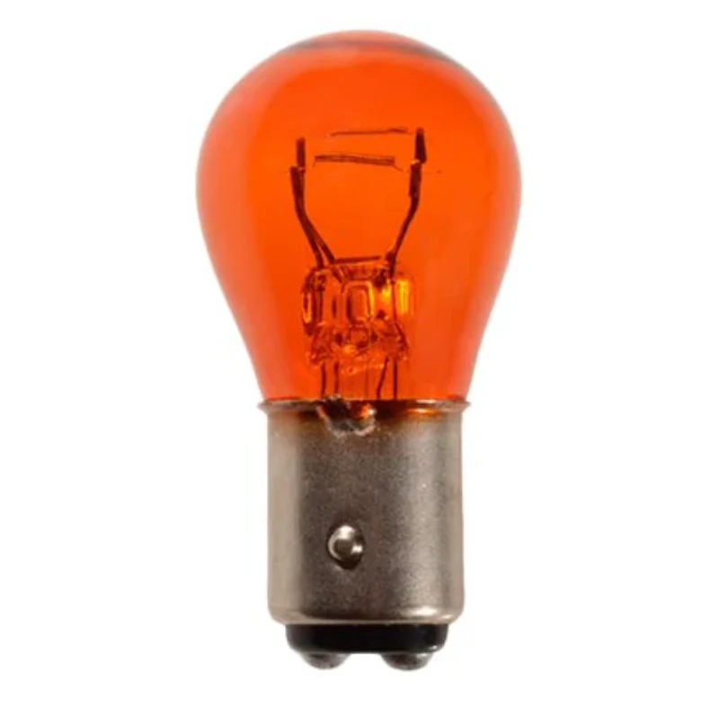FOCO NEOLUX 1034 A / 1157 A 12V 21/5W AMBAR 2 POLOS PATAS DISPAREJAS