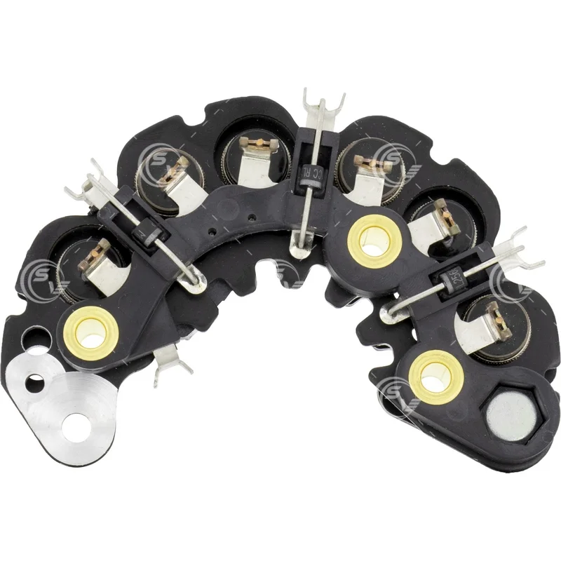 PORTA DIODO ALTERNADOR DELCO HYSTER APLICACION MARINA 7SI 6 DIODOS 12V 70A DR9411 REGTIFIER
