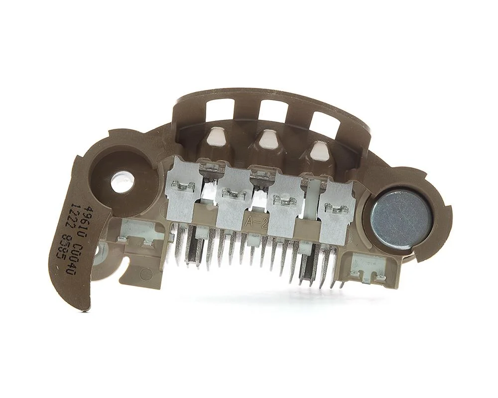 PORTA DIODO ALTERNADOR MITSUBISHI CARTEPILLAR KOMATSU NISSAN 12V 8 DIODOS 49610 TOTAL