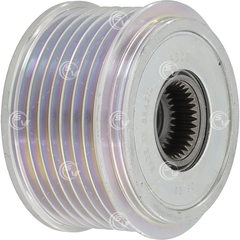 POLEA CLUTCH ALTERNADOR BOSCH NISSAN FRONTIER NP300 4X4 TERRA 7 RANURAS P5805 ZEN