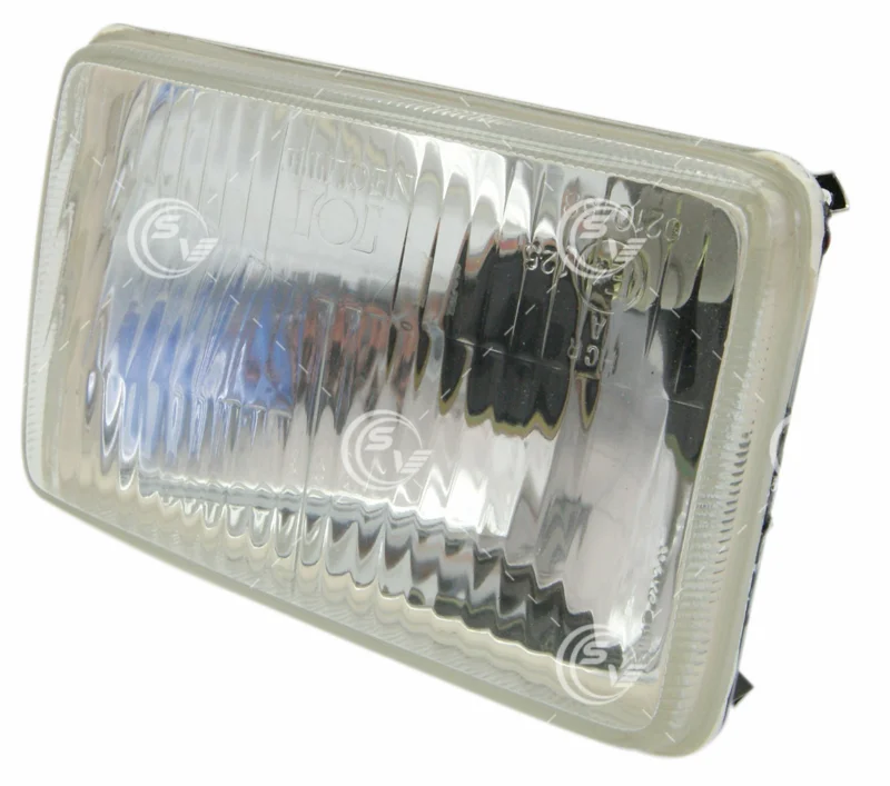 UNIDAD FOCO INTERCAMBIABLE RECTANGULAR CHICA CON VELA PARA FOCO H4 H4656 / 4652 / UNEO938V NEOLITE