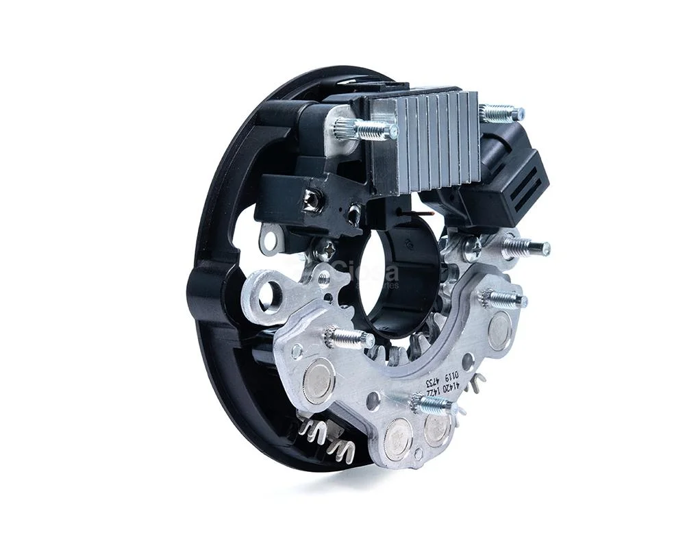 REGULADOR CON PORTA DIODO HITACHI NISSAN COMBO 2 TER 8 DIODOS 70A IH738 / IHR739 TOTAL