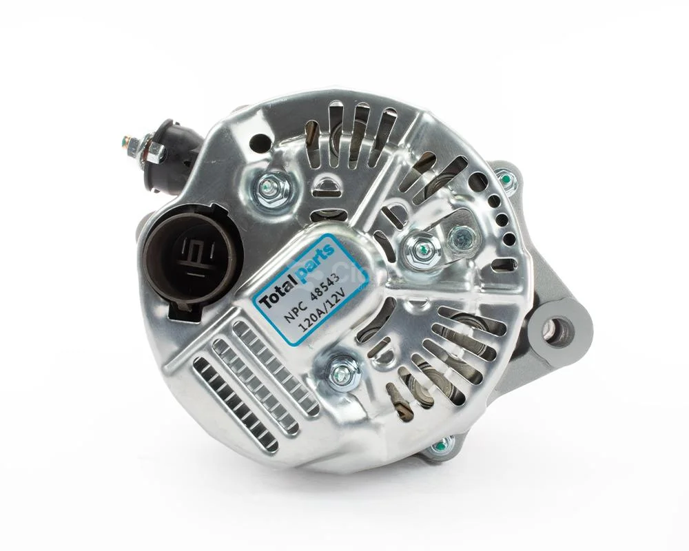 ALTERNADOR AUTOMOTRIZ NIPPONDENSO IR/IF TRACTOR JOHN DEERE 1 TER 8 RAN 12V 120A GIRO DER 48543 / 12194 TOTAL