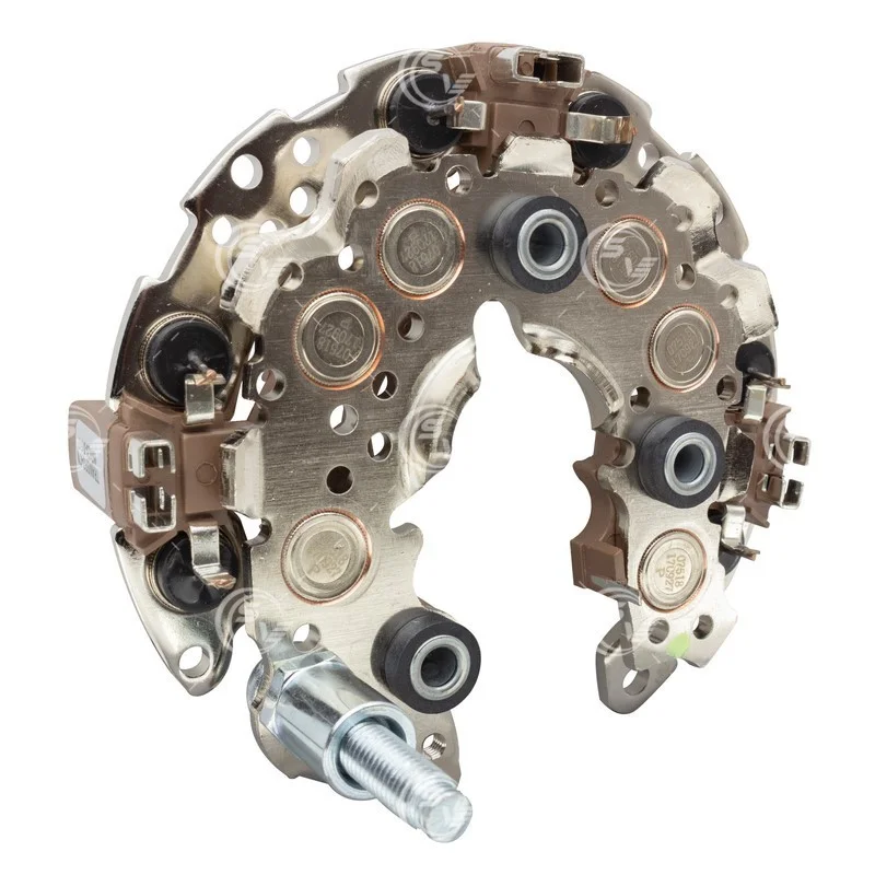 PORTA DIODO ALTERNADOR DENSO CHRYSLER CARAVAN VOYAGER 300M DODGE DURANGO RAM1500 12 DIODOS 12V 136A P04207 / INR420