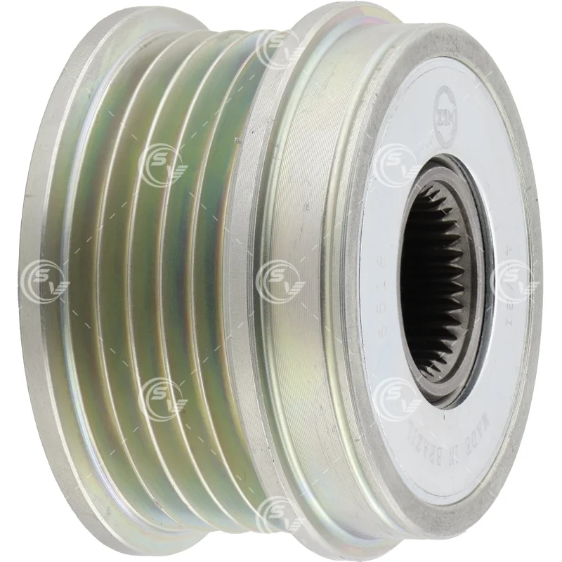 POLEA CLUTCH ALTERNADOR VALEO CHEVROLET AVEO CORSA MERIVA FIAT PALIO 5 RANURAS P5518 ZEN
