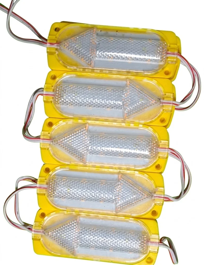 MODULO CON FLECHA PARA DIRECCION COLOR AMARILLO 10W IOL-LML-119