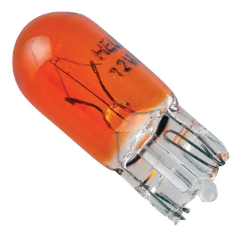 FOCO HELLA 158 A 12V 3W  AMBAR DE PELLIZCO