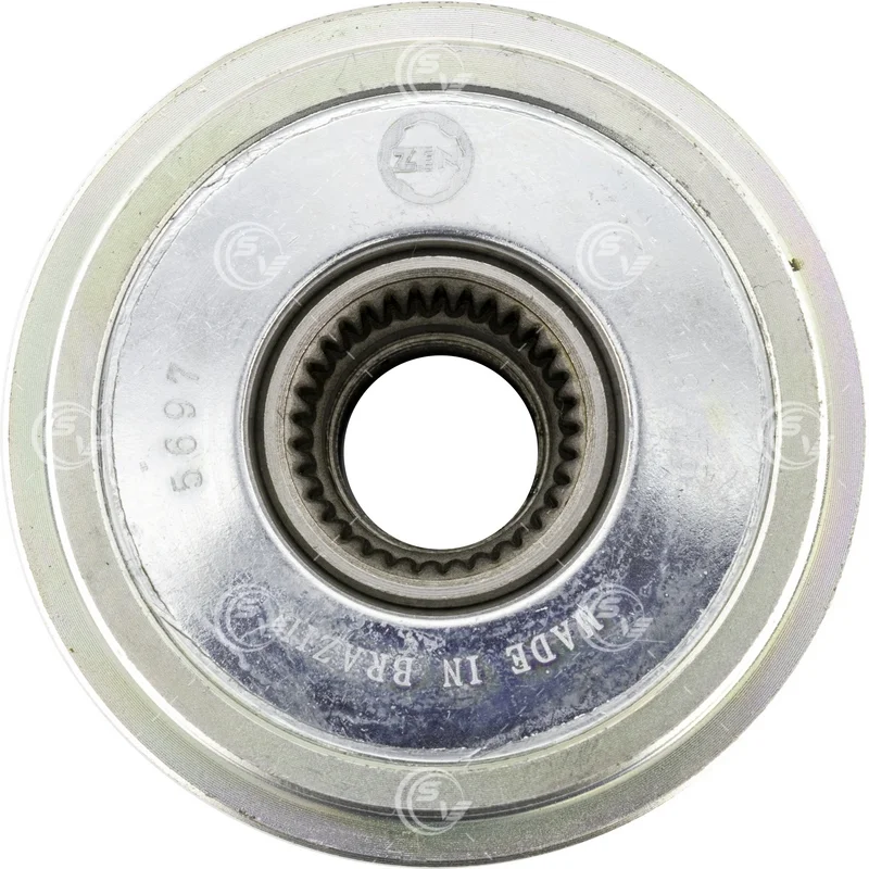 POLEA CLUTCH ALTERNADOR BOSCH AUDI A1 VW AMAROK JETTA 6 RANURAS P5697 / 2491324 ZEN