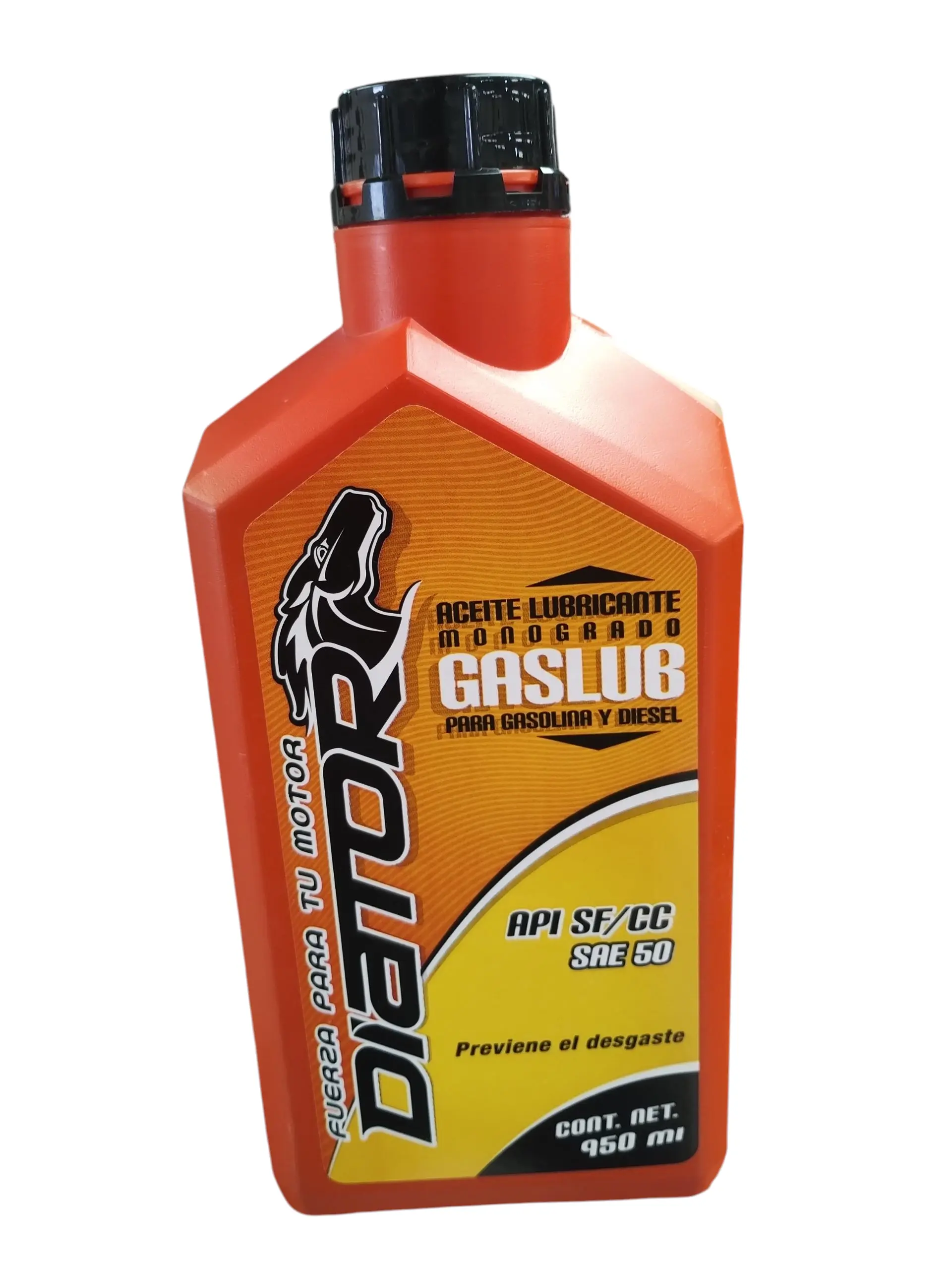 ACEITE DIATOR PARA GASOLINA/DIESEL MONOGRADO API SF/CC SAE 50 950ml BARDAHL