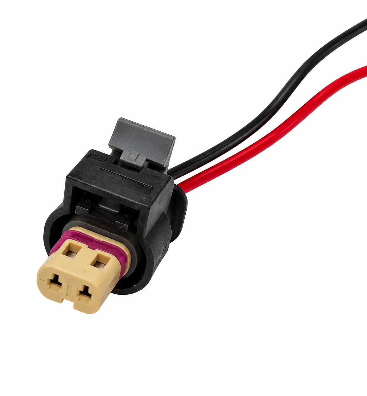CONECTOR DE BOBINA KIA AVENGER Y SENSORES DE VW GUIA ABAJO ENMEDIO 2 CABLES