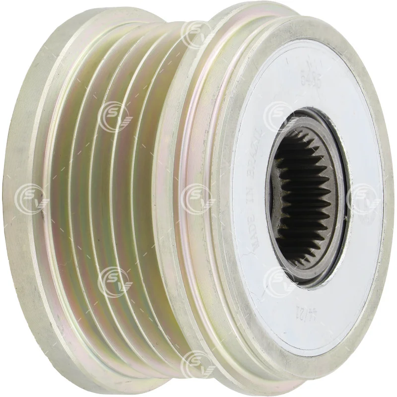 POLEA CLUTCH ALTENADOR VALEO FIAT DOBLO PALIO CHEVROLET CORSA MERIVA TORNADO ZAFIRA 5 RANURAS P87722 / 2494258 / 5435