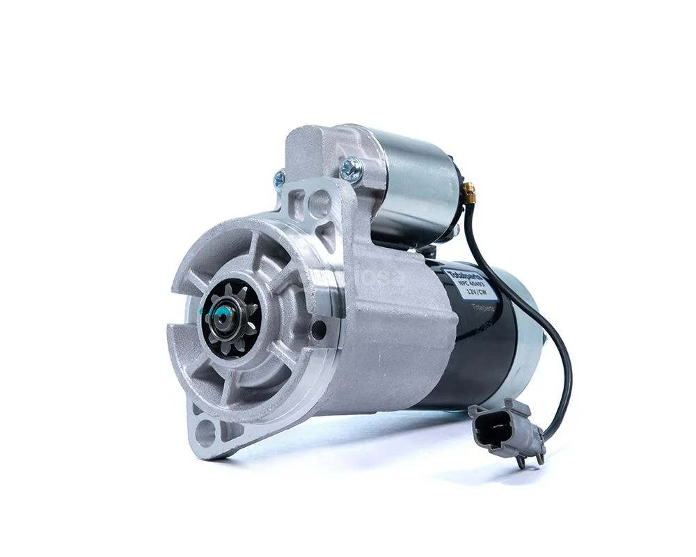 MARCHA AUTOMOTRIZ MITSUBISHI PMGR NISSAN MONTACARGAS CARTEPILLAR KOMATSU 1T 12V 9D 1.2kW GIRO DER 18973 WAI