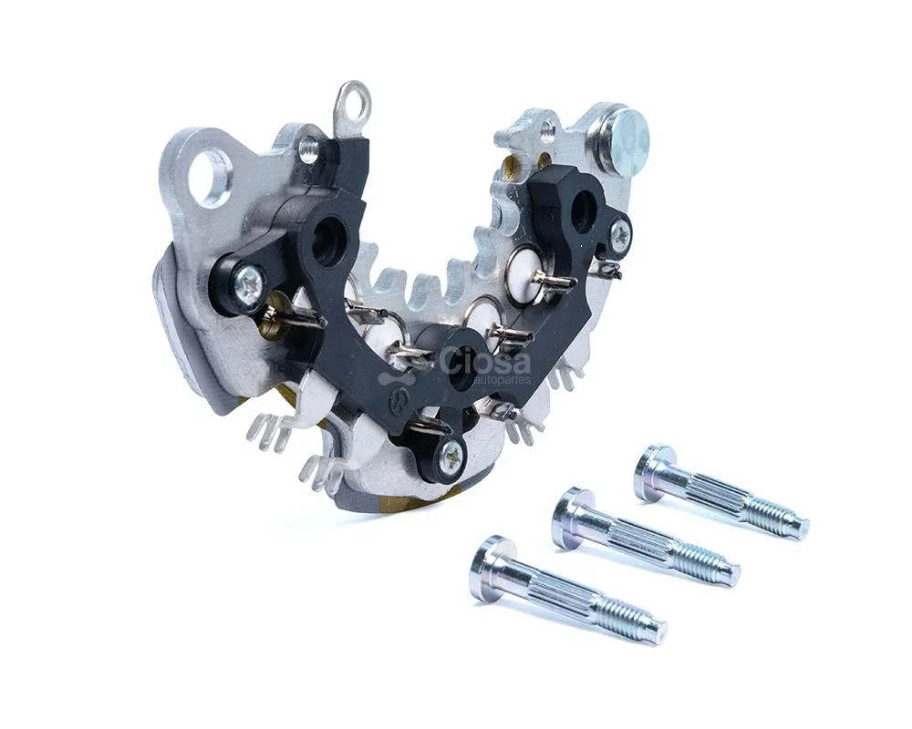 PORTA DIODO ALTERNADOR HITACHI NISSAN X-TRAIL MAXIMA INFINITI 8 DIODODS 12V 110A IHR770 PREMIUM