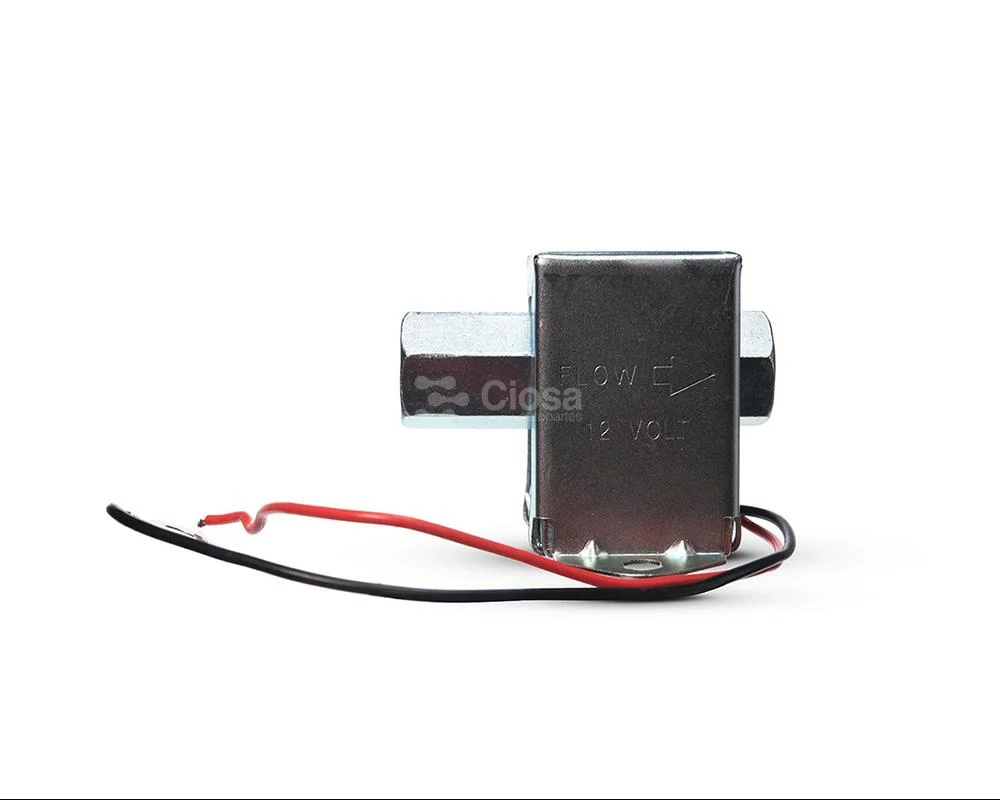 BOMBA DE GASOLINA REPUESTO UNIVERSAL CUADRADA 12V 1.5A 1 PSI INJETECH 08917 / E8012FPK