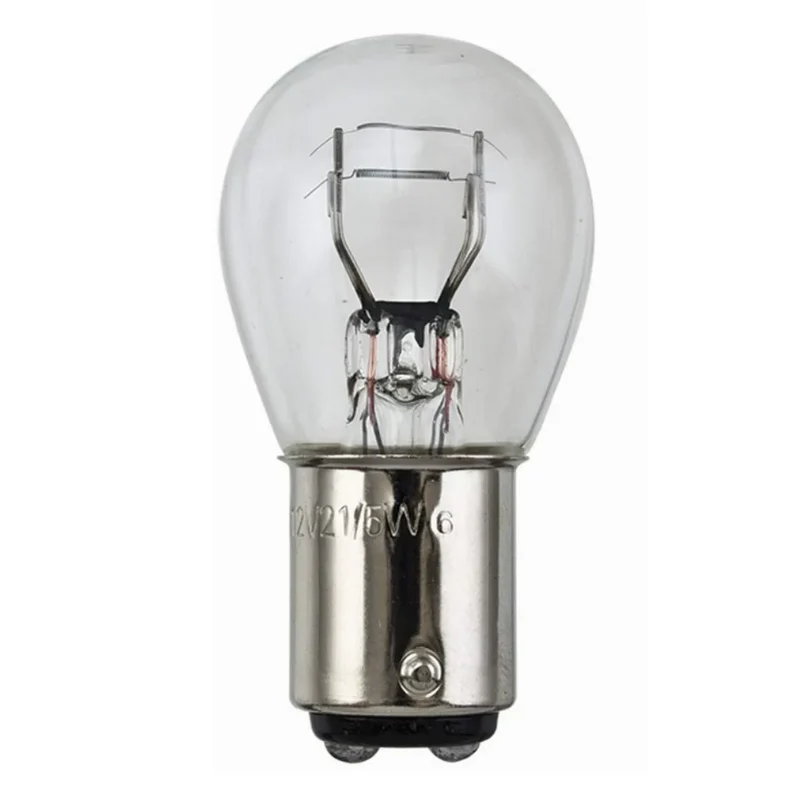 FOCO PHILIPS 1157 / 1034 12.8V 26.88/8.26W 2 POLOS PATAS DISPAREJAS 2 FILAMENTOS