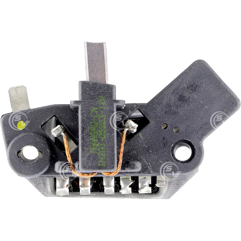 REGULADOR ALTERNADOR HITACHI 12V 40-60AMP 3 TER NISSAN CON PORTA CARBON AL CENTRO IH203 / 358134 PREMIUM