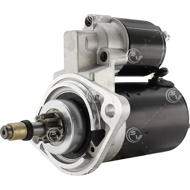 MARCHA AUTOMOTRIZ BOSCH PMGR VW BEETLE BRASILIA COMBI KARMANN SEDAN 12V 9DTS 0.9kW GIRO IZQ M911023B / 19006  ASER