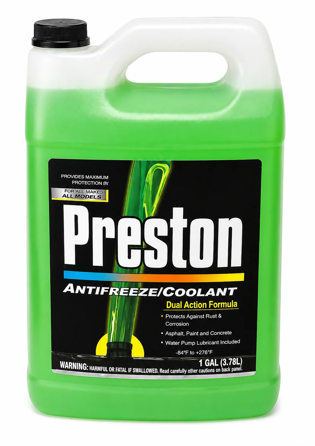 ANTICONGELANTE REFRIGERANTE VERDE PRESTON 3.78 / 1 GAL