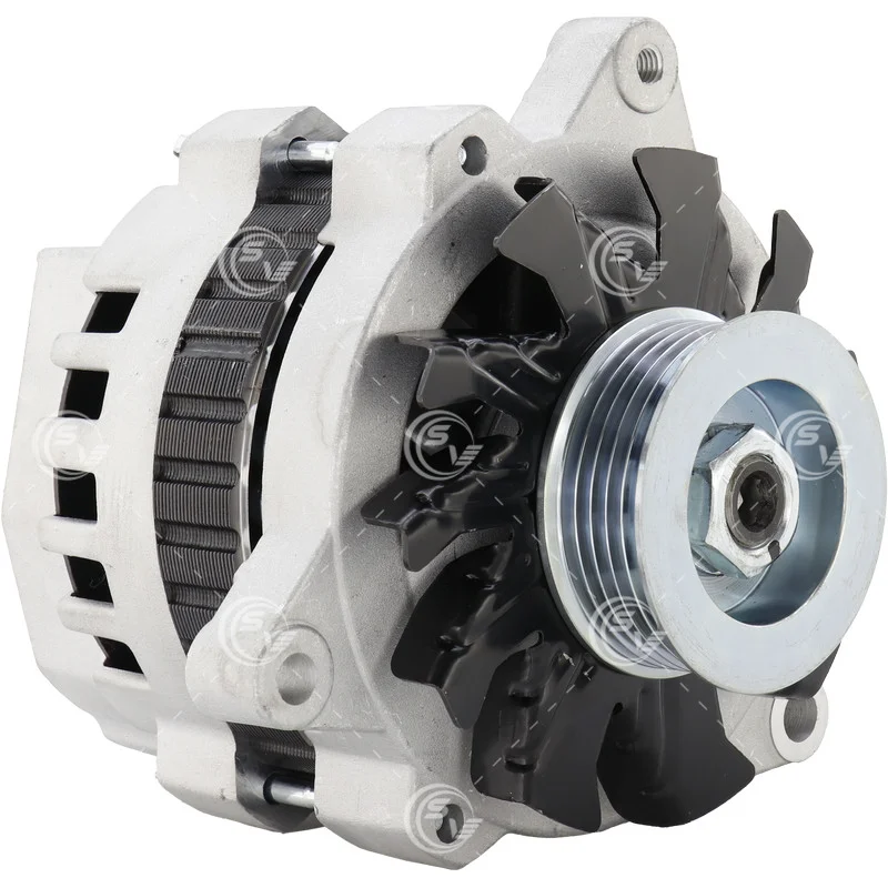 ALTERNADOR AUTOMOTRIZ DELCO CS130 CHEVROLET PONTIAC CUTLASS DOBLE POSICION 4T 6RAN 12V 105A GIRO CW 38477 / 7933 TOTAL