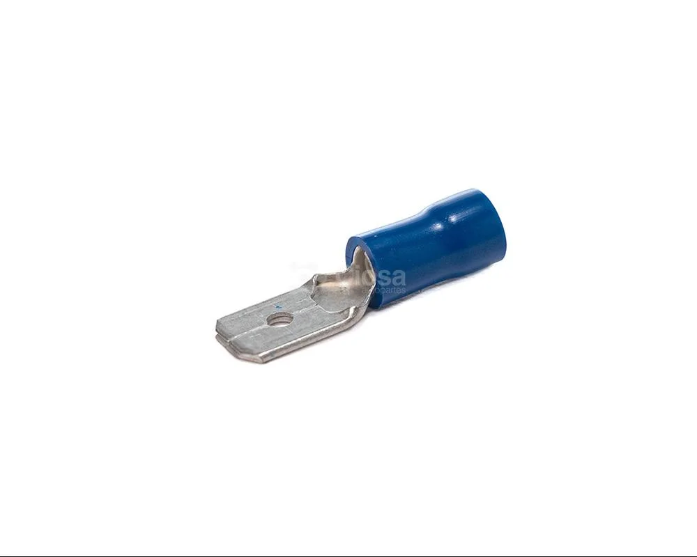 TERMINAL MACHO DE PALETA  AZUL CAL 16-14 04247