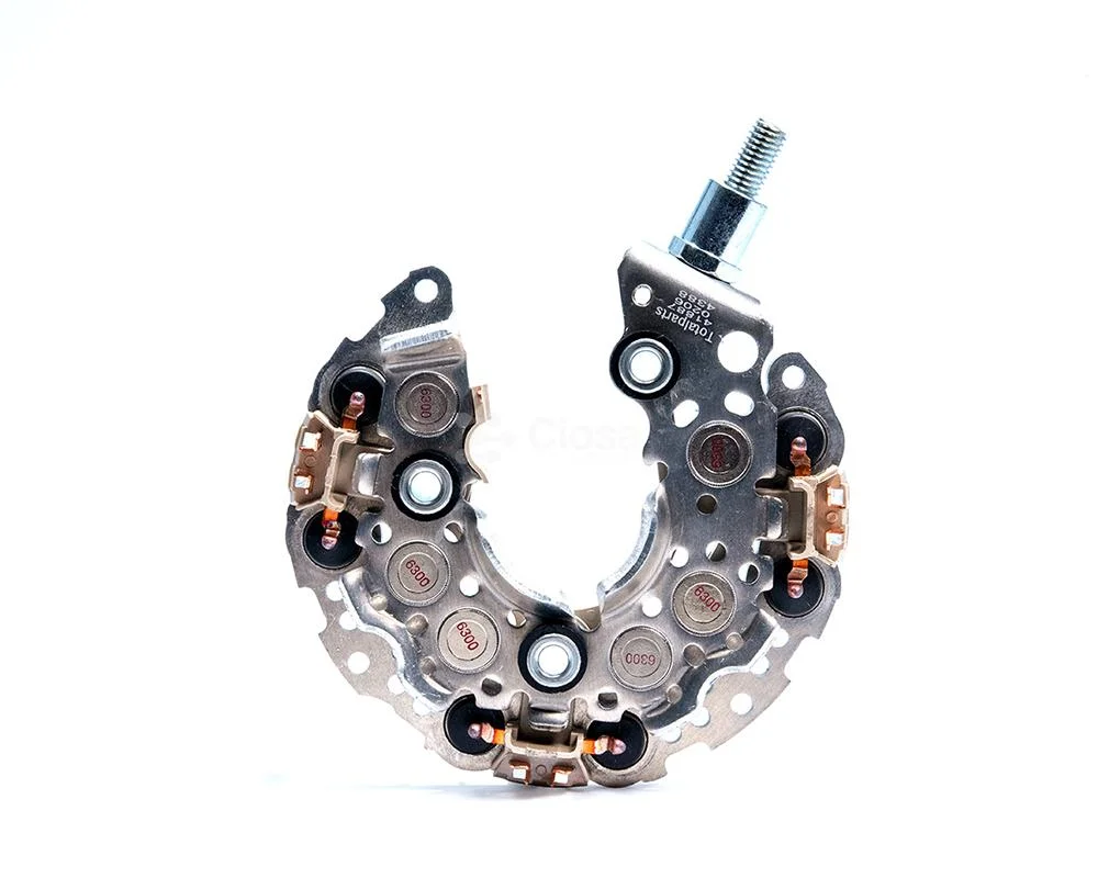 PORTA DIODO ALTERNADOR DENSO JEEP CHRYSLER DODGE LEXUS 12 DIODOS 12V 120-160A 41887 / INR421 TOTAL