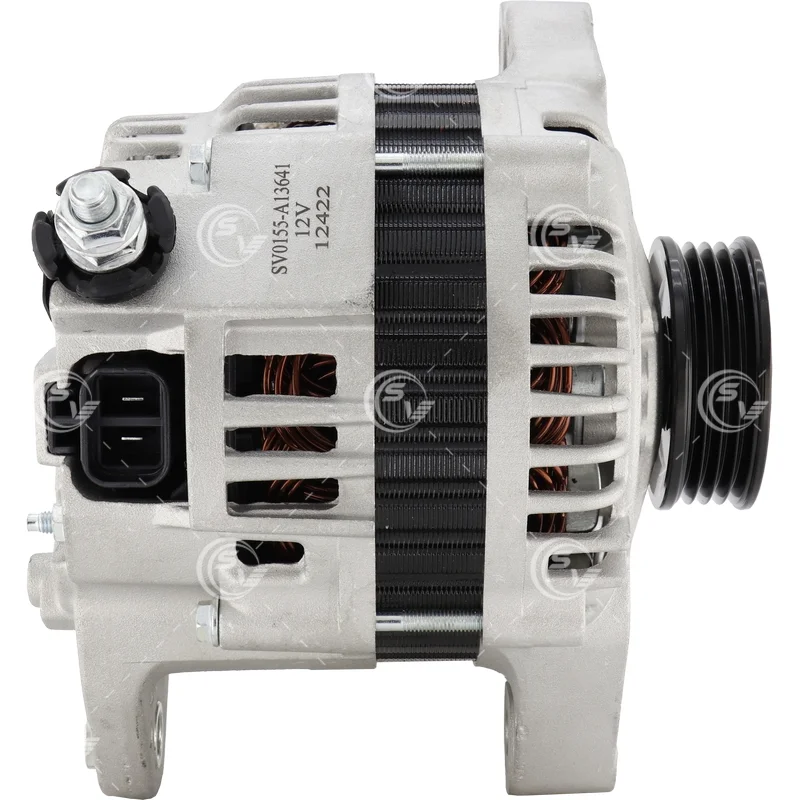 ALTERNADOR AUTOMOTRIZ HITACHI IR/IF NISSAN URVAN MOTOR 2.4L 2 TER 4 RAN 12V 90A GIRO DER A13641 ASER
