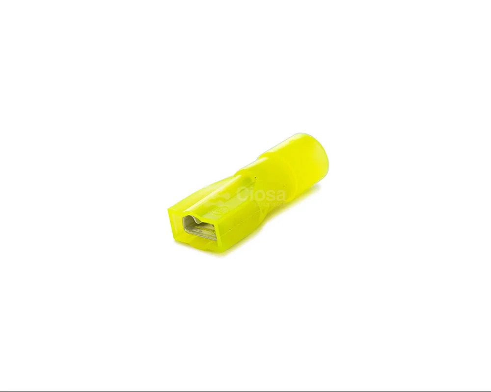 TERMINAL ENCAPSULADO HEMBRA AMARILLA CAL 12-10