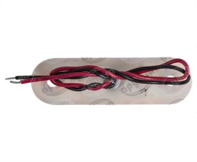 PLAFON ROJO PLANO LATERAL AUTOBUS AYCO 2 LEDS FIJO 12-24V PL-35SB-SM-R TRO-GRIM