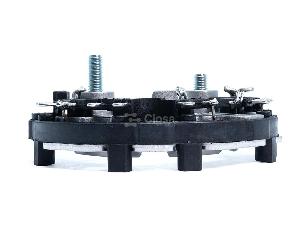 PORTA DIODO ALTERNADOR BOSCH VW GOLF JETTA POINTER 6 DIODOS 12V 70-90A 41801 / IBR244 TOTAL