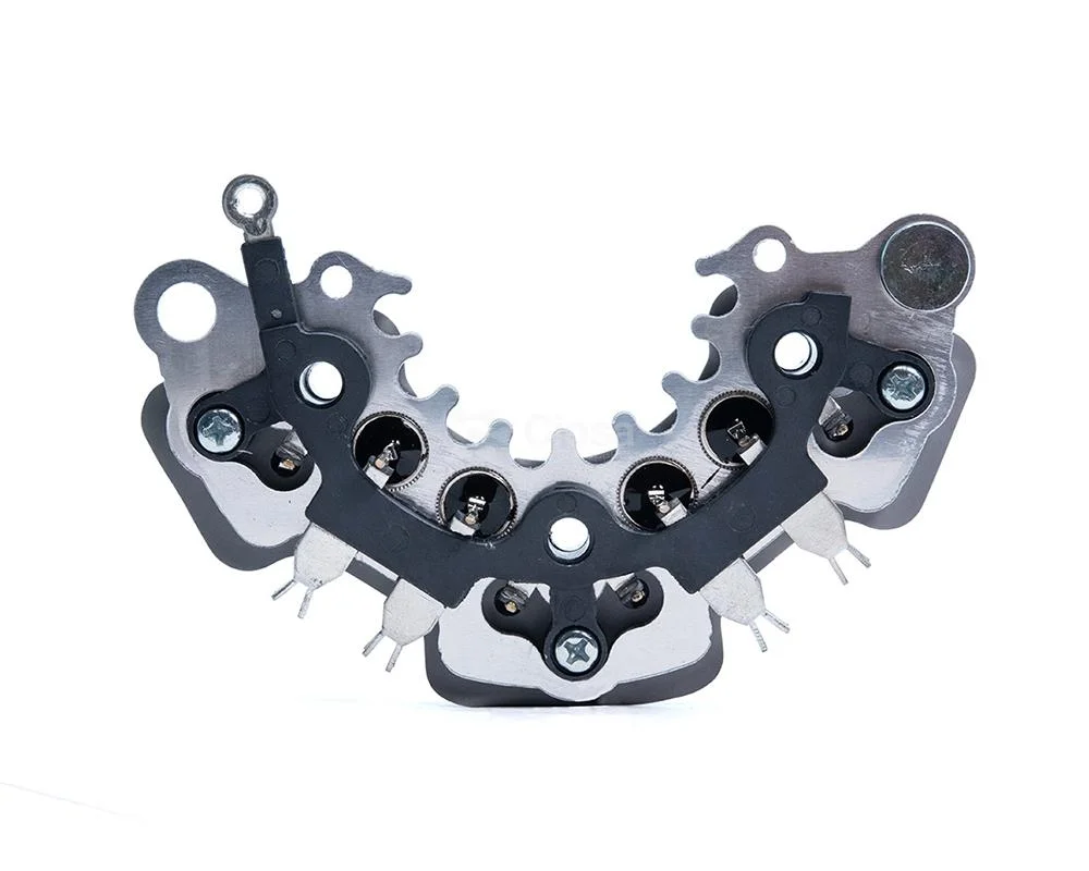 PORTA DIODO ALTERNADOR HITACHI NISSAN MAXIMA INFINITI 8 DIODOS 12V 110-125A P07733 / IHR773 TRANSPO