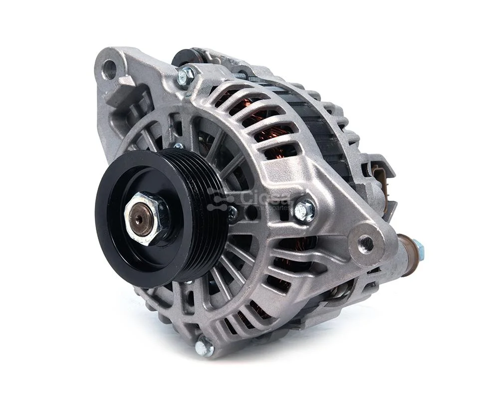 ALTERNADOR AUTOMOTRIZ MITSUBISHI CHRYSLER SEBERING DODGE STRATUS GALANT 4T 6RAN 12V 85A GIRO DER 40273 / 13886N TOTAL