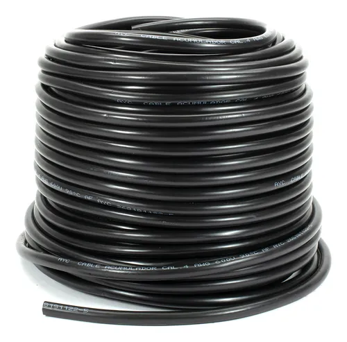 CABLE ACUMULADOR CAL 8" NEGRO C0-850N ASER