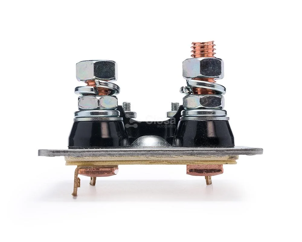REPUESTO DE SOLENOIDE MARCHA DELCO 40MT CUADRADO C/VASTAGO JUNTA Y TORNILLOS 12V  R40004 / 66-1206 NIPON