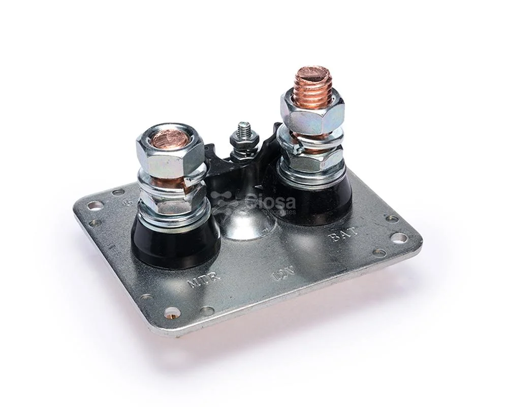 REPUESTO DE SOLENOIDE MARCHA DELCO 40MT CUADRADO C/VASTAGO JUNTA Y TORNILLOS 12V  R40004 / 66-1206 NIPON