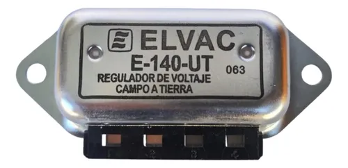 REGULADOR ALTERNADOR ELVAC BOSCH 12V 70 AMP 4 TER ELECTRONICO CHEVROLET E140XR