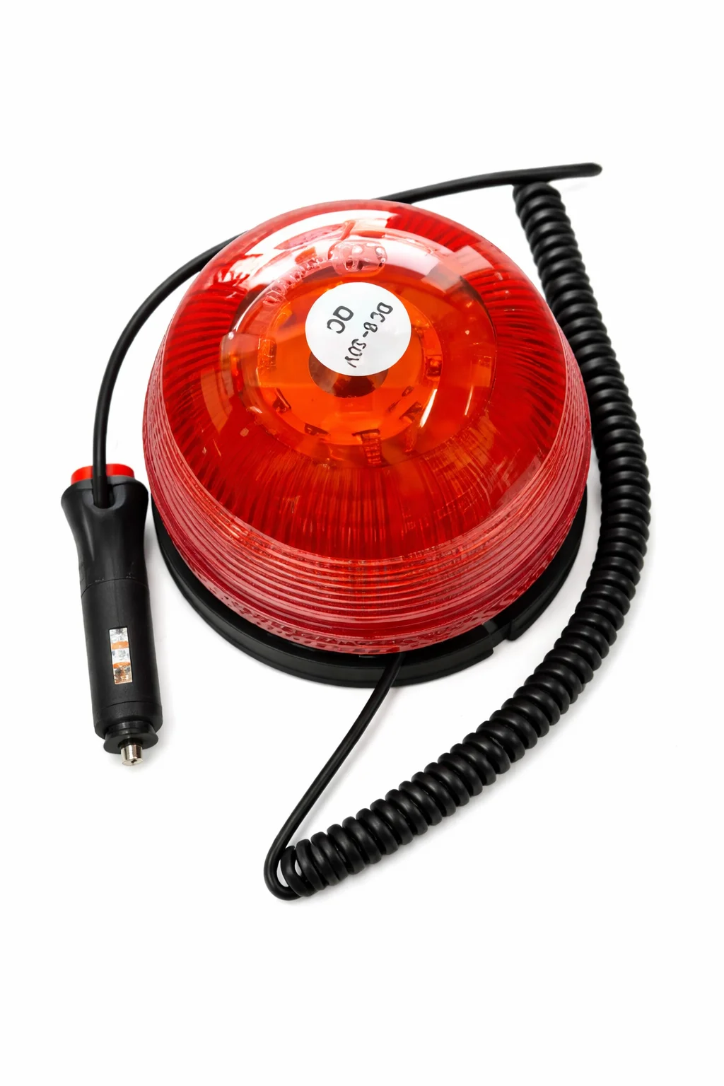 TORRETA AMBAR 30 LEDS C/IMAN C/CONECTOR 12-24V IOL-LCD-186