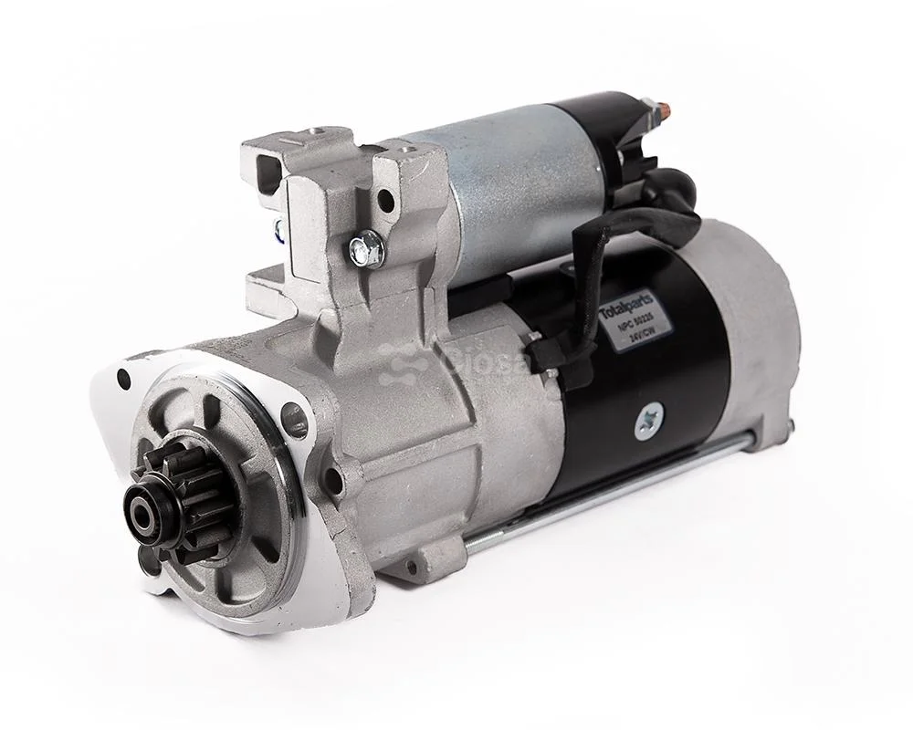 MARCHA AUTOMOTRIZ MITSUBISHI PLGR CARTEPILLAR EXCAVADORA 24V 10DTS 5.0kW GIRO DER 50225 / 18541 TOTAL
