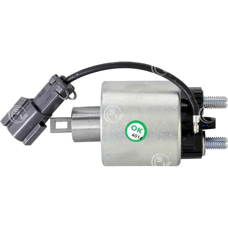 SOLENOIDE MARCHA HITACHI TSURU III C/CABLE CONECTOR CHICO 12V ZM1719 / 66-8136