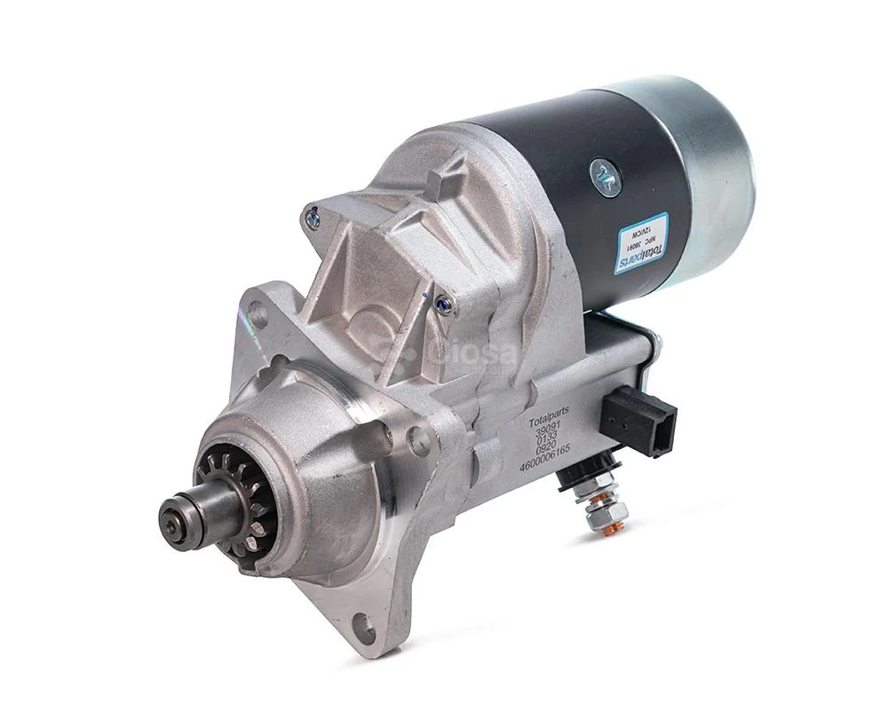 MARCHA AUTOMOTRIZ DENSO OSGR RETROEXCAVADORA CASE FORD PICK UP VAN 3 OREJAS 1TER 12V 13D 2.5kW GIRO DER M16658 ASER