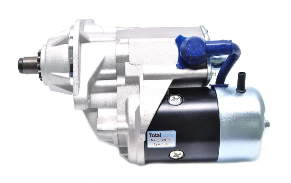 MARCHA AUTOMOTRIZ DENSO OSGR RETROEXCAVADORA CASE FORD PICK UP VAN 3 OREJAS 1TER 12V 13D 2.5kW GIRO DER M16658 ASER