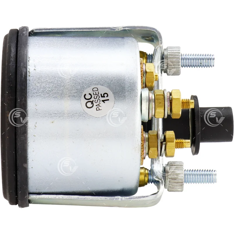 VOLTIMETRO INTELIGENTE C/LED ADVERTENCIA NEGRO 8-18V 52mm V227084 VEETHREE