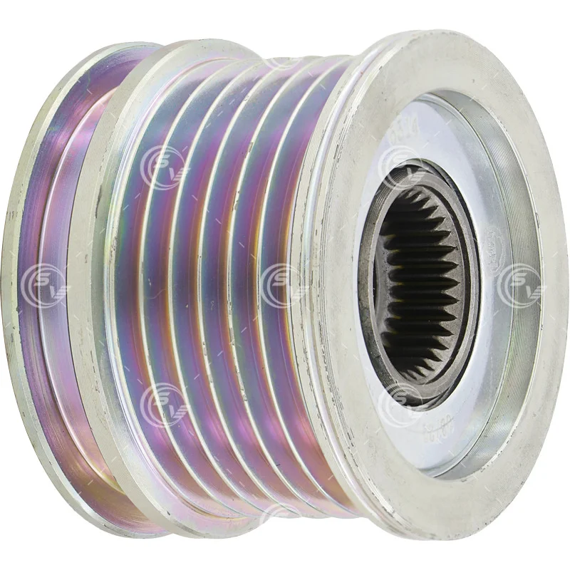 POLEA CLUTCH ALTERNADOR BOSCH AUDI A3 SEAT CORDOBA IBIZA VW AMAROK 6 RANURAS P5514 / 24-91307 ZEN