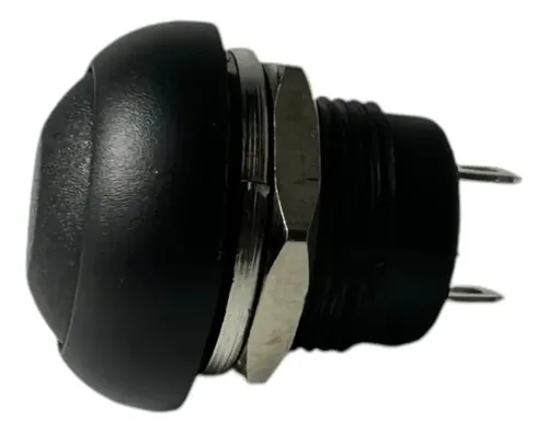 BOTON MARCHA Y CLAXON MODERNO 2 TER ON/OFF 16.6X17.5 MM NEGRO B33020 IMPORTADO