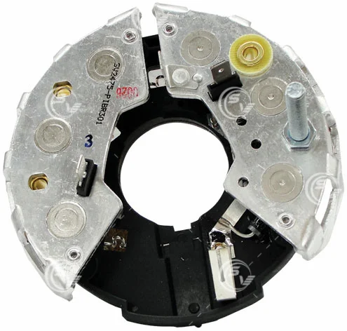 PORTA DIODO ALTERNADOR BOSCH FORD CAMIONETAS 6 DIODOS 12V 45-65A IBR301 TRANSPO