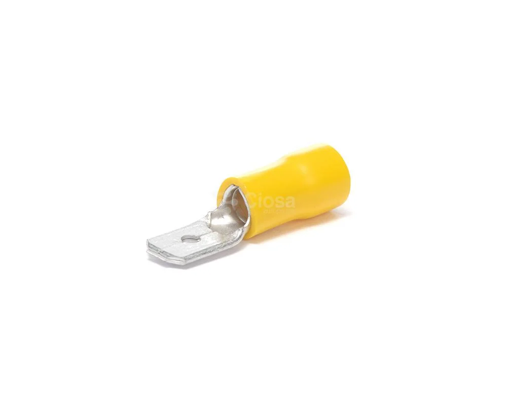 TERMINAL MACHO DE PALETA AMARILLA CAL 12-10 04248