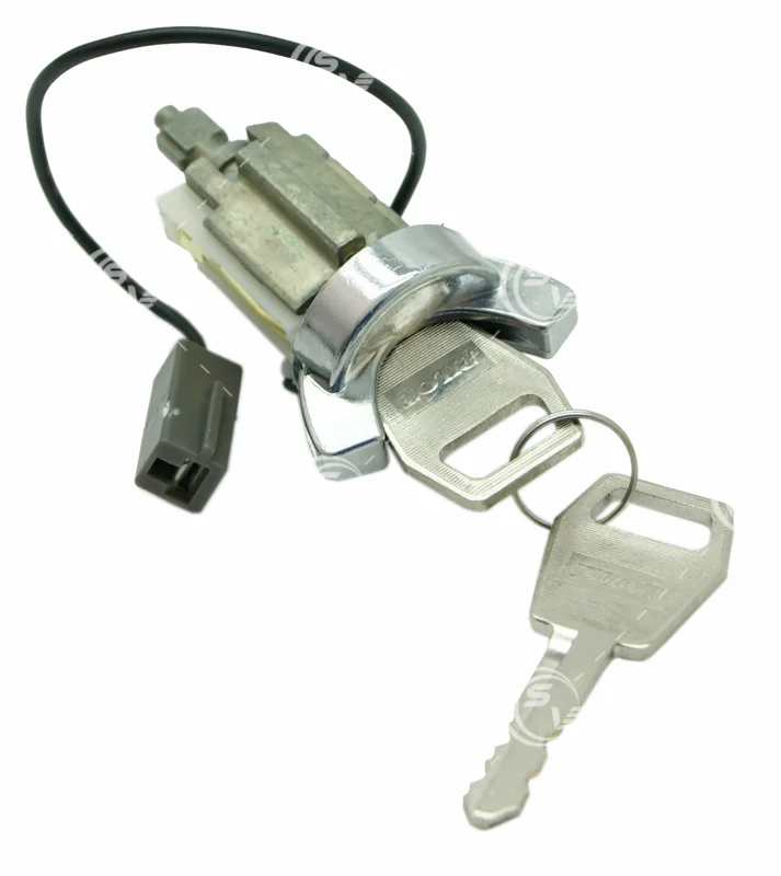 CILINDRO LLAVE CROMADO C/CABLE FORD TOPAZ LLAVE GORDA C37A028 / US104L CUB