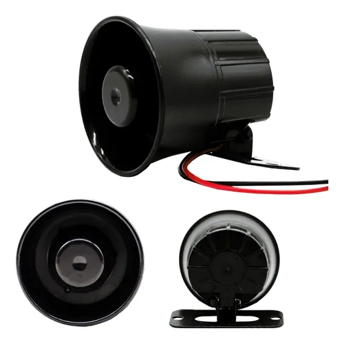 ALARMA DE REVERSA 6 TONOS 12V 20W 006079E4 STRONGMEX