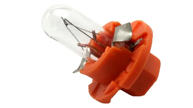 FOCO HELLA MINI 007997171 12V 1.1W TABLERO BASE NARANJA